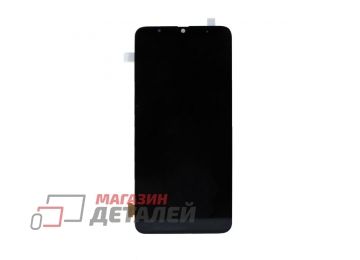 Дисплей (экран) в сборе с тачскрином для Samsung Galaxy A70 SM-A705FD черный (OLED)