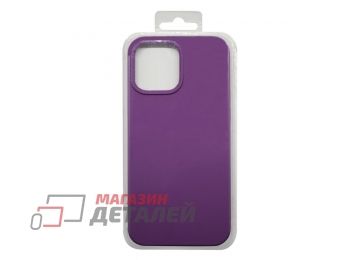 Силиконовый чехол для iPhone 13 Pro Max "Silicone Case" (сливовый)