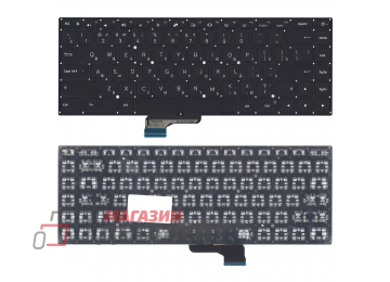 Клавиатура для ноутбука Xiaomi Mi Pro 15.6 черная без подсветки