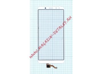 Сенсорное стекло (тачскрин) для Huawei Mate 10 Lite (RNE-L01) / Nova 2i (RNE-L21) (белый)
