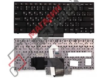 Клавиатура для ноутбука Lenovo ThinkPad Edge E320 E325 E420 черная с трекпойнтом