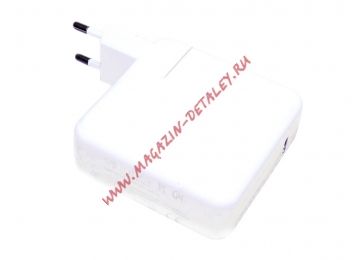Блок питания (сетевой адаптер) для ноутбуков Apple USB Type-C 29W (14.5V-2A; 5.2V-4A, MJ262Z/A) AAA+