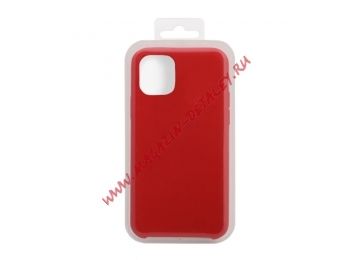 Силиконовый чехол для iPhone 11 Pro "Silicon Case" (красный) 14