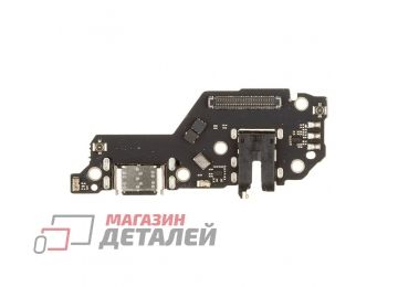 Нижняя плата (шлейф) с разъемом зарядки и микрофоном для Realme Narzo 30 5G (RMX3242)