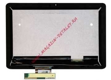 Дисплей (экран) в сборе (матрица B101EVT05.0 + сенсор) для Acer Iconia Tab A210 A211 черный