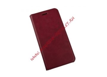 Чехол из эко – кожи HOCO Luxury Series Leather Case для Apple iPhone 6, 6s Plus раскладной, красный