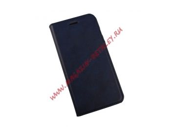 Чехол из эко – кожи HOCO Luxury Series Leather Case для Apple iPhone 6, 6s Plus раскладной, синий
