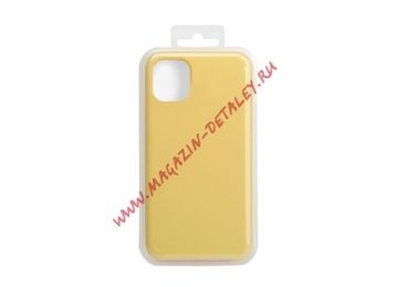 Силиконовый чехол для iPhone 11 "Silicon Case" (желтый)