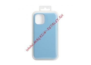 Силиконовый чехол для iPhone 11 Pro "Silicon Case" (голубой)