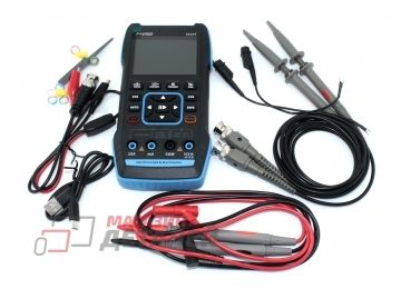 Двухканальный цифровой осциллограф FNIRSI-2C23T Plus 3 в 1