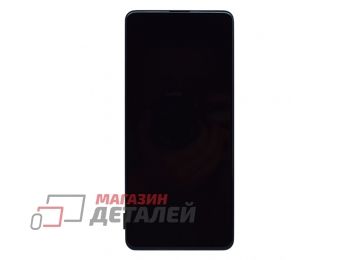 Дисплей (экран) в сборе с тачскрином для Samsung Galaxy A71 SM-A715F/DS черный с рамкой (Premium SC LCD)
