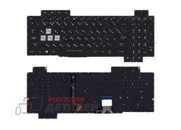 Клавиатура для ноутбука Asus ROG GL704 черная с подсветкой