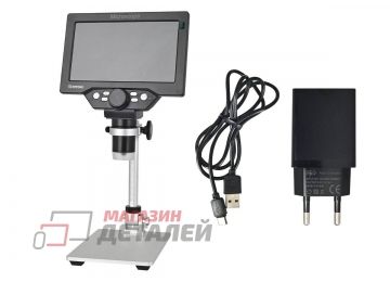 Микроскоп DM1200 с монитором 7" и камерой 1х-1200х