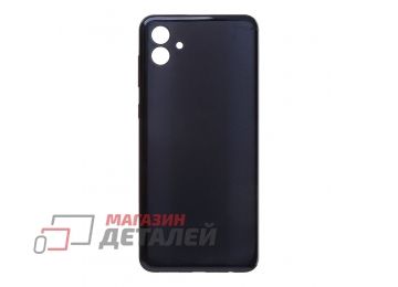 Задняя крышка аккумулятора для Samsung Galaxy A04 SM-A045 (черная)