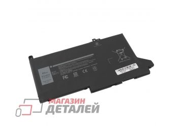 Аккумулятор OEM совместимый с DJ1J0 для Dell Latitude E7280, E7380 черный 11.4V 3500mAh