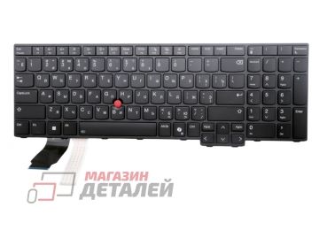 Клавиатура для ноутбука Lenovo Thinkpad P16s T16 gen 4, L16 gen 2 черная с подсветкой