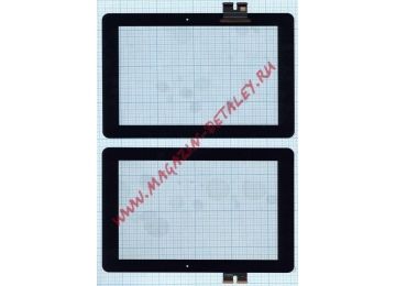 Сенсорное стекло (тачскрин) FP-ST101SI005AKF-03X черный