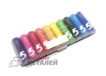 Батарейки Zi5-AA Rainbow Colors (10 шт)