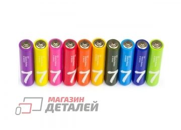 Батарейки Zi7-AAA Rainbow Colors (10 шт)