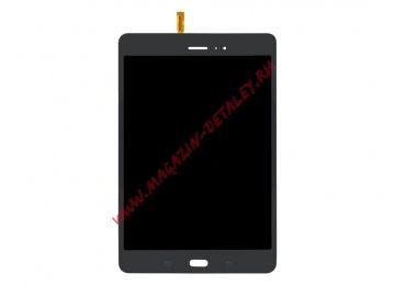 Дисплей (экран) в сборе с тачскрином для Samsung SM-T355 Galaxy Tab A 8.0" (серый)