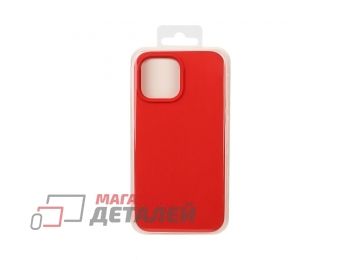 Силиконовый чехол для iPhone 13 Pro Max "Silicone Case" (красный)