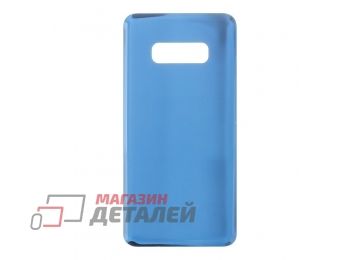 Задняя крышка аккумулятора для Samsung Galaxy S10e SM-G970 (синяя)