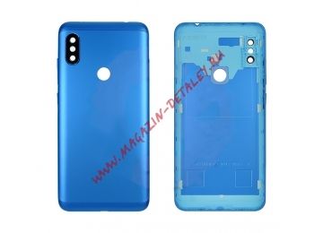 Задняя крышка аккумулятора для Xiaomi Redmi Note 6 Pro синяя