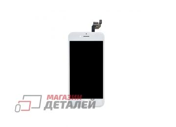 Дисплей (экран) Premium в сборе с тачскрином для iPhone 6 белый с рамкой