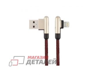 Кабель USB VIXION (K14i) для iPhone Lightning 8 pin 1м (красный, золото)