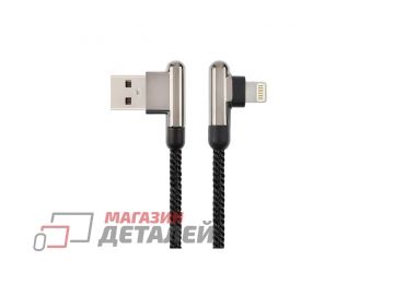 Кабель USB VIXION (K14i) для iPhone Lightning 8 pin 1м (черный, графит)