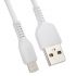 USB кабель HOCO X13 Easy Charging Lightning Charging Cable L=1M белый