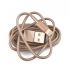 USB lightning Cable для Apple iPhone 5s, SE золотой, коробка