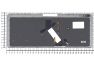 Клавиатура для ноутбука Acer Aspire V5-471 V5-431 черная с серебристой рамкой и подсветкой