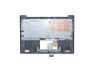Клавиатура (топ-панель) для ноутбука Lenovo Slim 1-14AST-05 серая с серебристым топкейсом