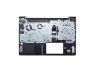 Клавиатура (топ-панель) для ноутбука Lenovo S540-15IWL серая с серебристым топкейсом