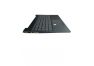 Клавиатура (топ-панель) для ноутбука Lenovo IdeaPad S340-15 черная с черным топкейсом, без подсветки