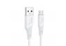 USB кабель HOCO X58 Airy MicroUSB 2.4А силикон 1м (белый)