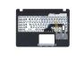 Клавиатура (топ-панель) для ноутбука Asus X507 X507U черная с серым топкейсом