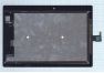 Дисплей (экран) в сборе с тачскрином для Lenovo Tab 2 A10-30 черный
