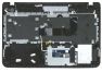 Клавиатура (топ-панель) для ноутбука Samsung SF510 NP-SF510 черная с черным топкейсом
