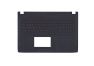 Клавиатура (топ-панель) для ноутбука Asus FX502 черная с черным топкейсом
