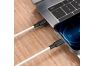 USB кабель HOCO X21 Plus Silicone Type-C – Lightning 8-pin 3А PD20W силикон 1м (белый)