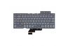 Клавиатура для ноутбука Asus ROG GU502 черная без рамки, под подсветку, плоский Enter