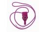 Чехол (бампер) со шнурком NODEA для Apple iPhone 6, 6s темно-розовый