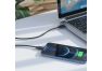 USB кабель HOCO X73 Type-С – Lightning 8-pin 3А PD27W силикон 1м (черный)