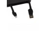 USB Дата-кабель LP 3 в 1 micro USB для Apple 8 pin, Apple 30 pin карманный черный