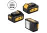 Аккумулятор TopON DCB184 для DeWalt 18V 6.0Ah (Li-ion) с USB портом