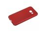 Защитная крышка LP для Samsung Galaxy A3 2017 ультратонкая Soft Touch красная