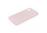 Силиконовая крышка "LP" для iPhone X "Блёстки" TPU (розовая/европакет)