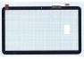 Сенсорное стекло (тачскрин) для HP Envy TouchSmart 15-J черный